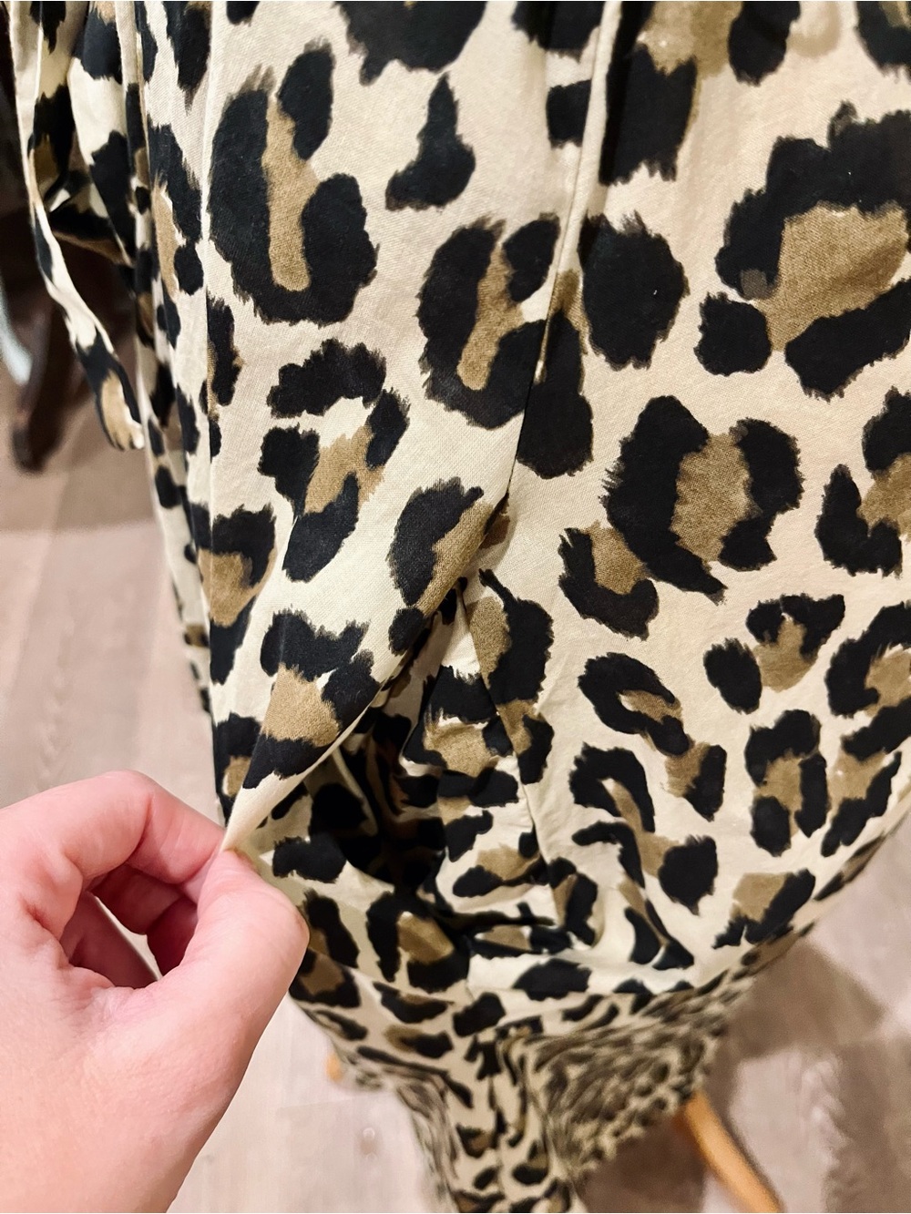 ZARA ZW Collection Leopard Print Midi Dress - Picture 6 of 7